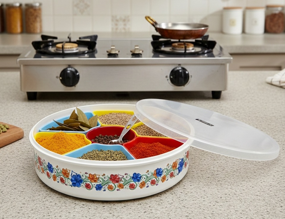 Fruit n Nut Masala Box Medium & Big Printed